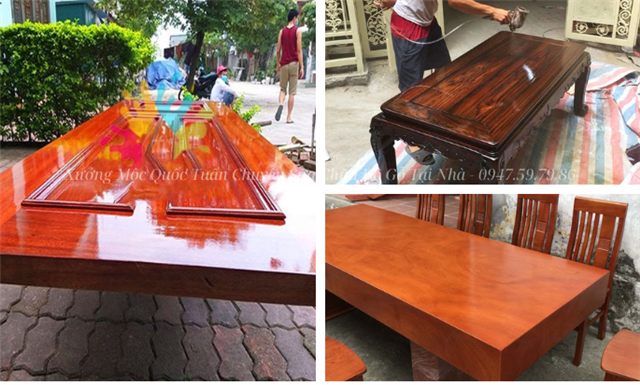 Chuyên Phun Sơn PU - Đánh Vecni Đồ Gỗ