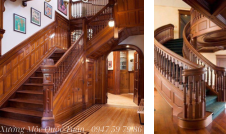 Mẫu cầu thang hoài cổ và lịch lãm