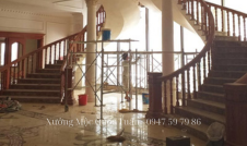Công trình cầu thang tại trung tâm tiệc cưới Hà Nội