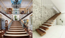 Mẫu cầu thang cho nhà phố